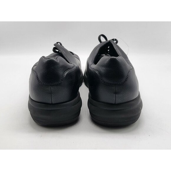 Van Heusen Flex Non Slip Mens Memory‎ Foam Black Shoes Size 10.5 - Picture 6 of 9